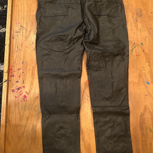 Osmosis Steampunk Leather Pants - Picture 4 of 5
